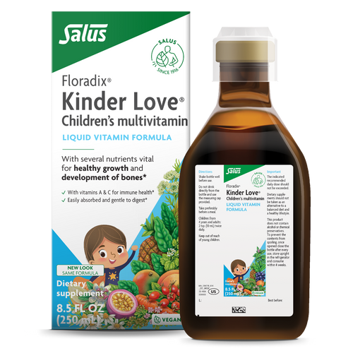 Floradix Kinder Love Gluten-Free Childrens Multivitamin 8.5 ounce