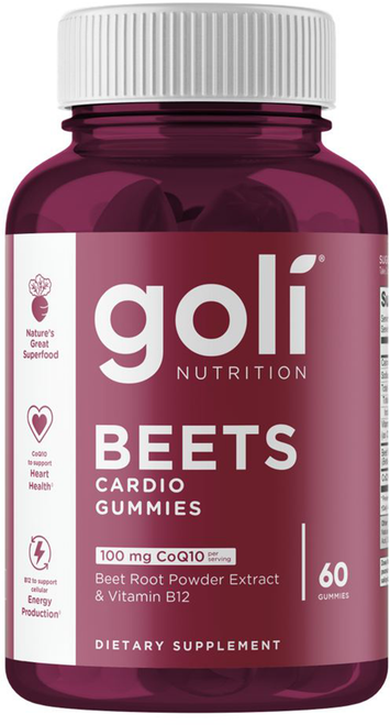 Beets Cardio Gummies 60 gummies