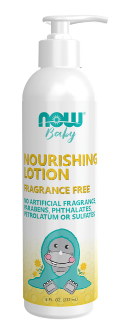 Nourishing Baby Lotion 8 ounce Fragrance Free