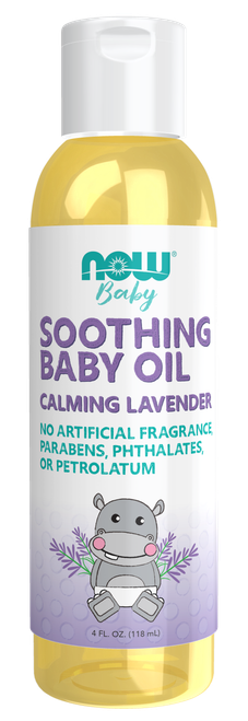 Soothing Baby Oil 4 ounce Calming Lavender