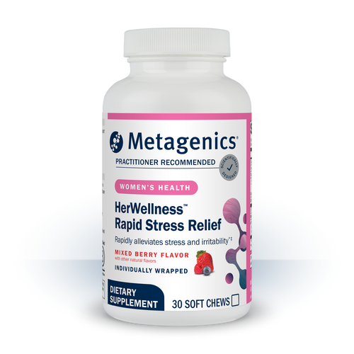 HerWellness Rapid Stress Relief 30 soft chews Mixed Berry