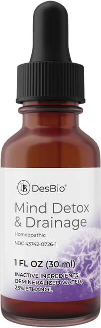Mind Detox & Drainage 1 ounce Mind Detox & Drainage 1 ounce
