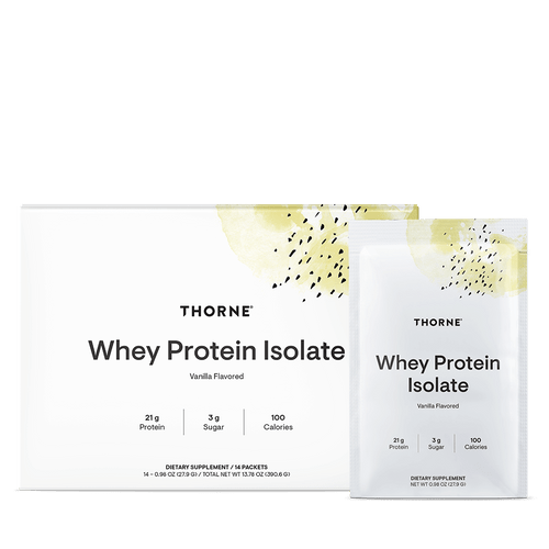 Whey Protein Isolate 14 packets Vanilla Travel Size Whey Protein Isolate 14 packets Vanilla Travel Size