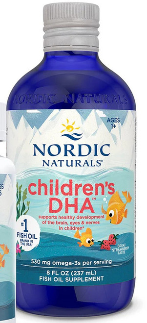 Childrens DHA 8 ounce Strawberry Childrens DHA 8 ounce Strawberry