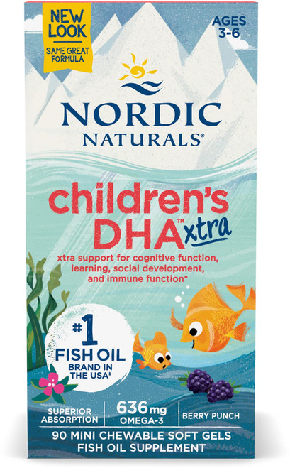Childrens DHA Xtra 90 soft gels Berry Punch Childrens DHA Xtra 90 soft gels Berry Punch
