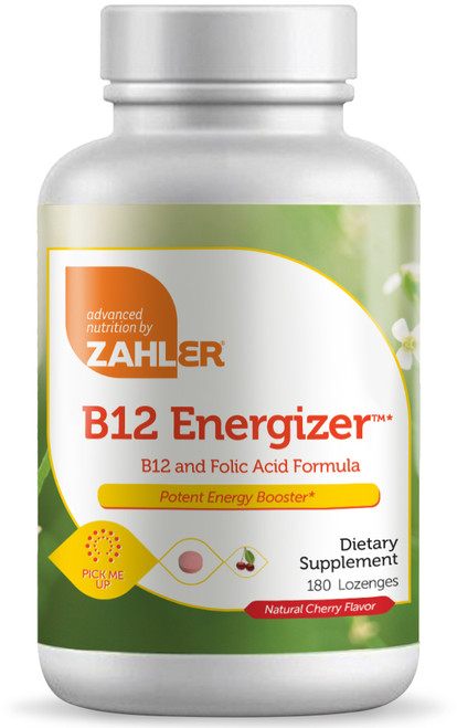 B12 Energizer 180 lozenges Natural Cherry Flavor