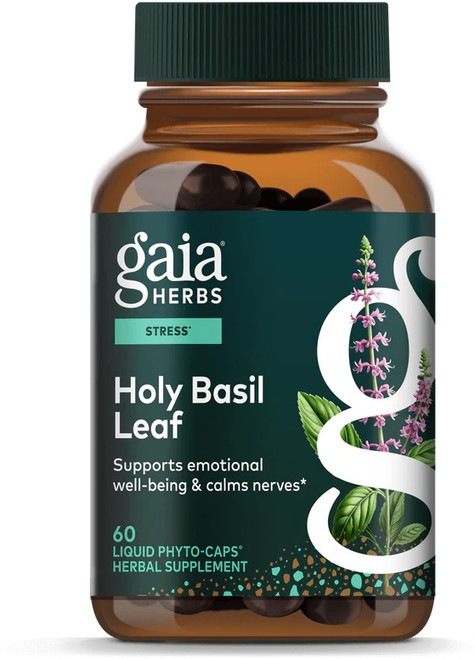 Holy Basil Leaf 60 liquid capsules