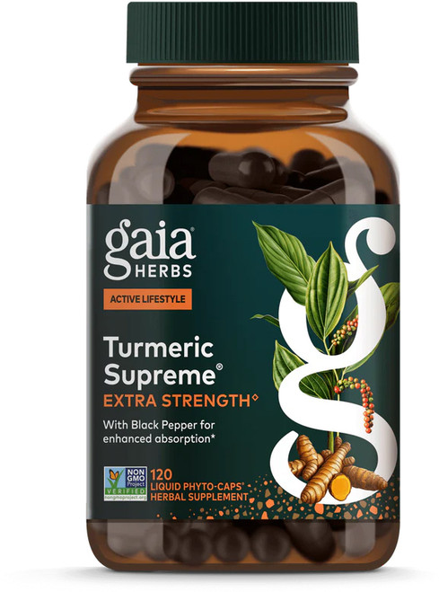 Turmeric Supreme Extra Strength 120 liquid capsules