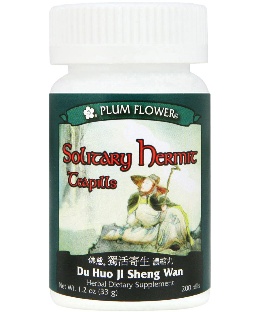 Solitary Hermit Teapills by Plum Flower