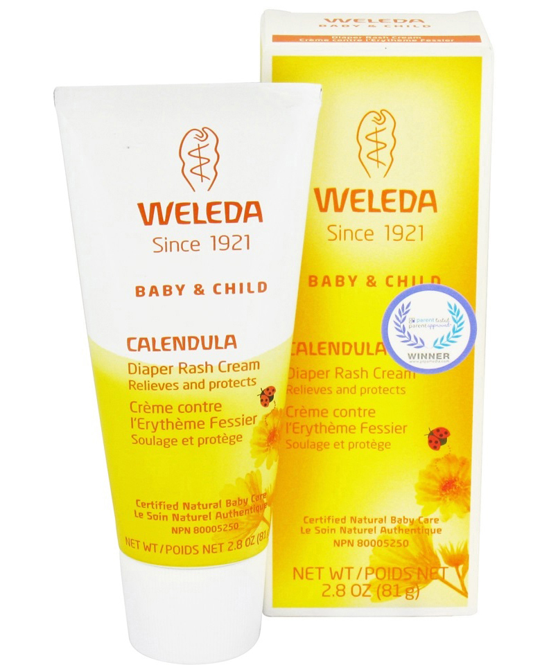 Weleda Baby Calendula Diaper Rash Cream Calendula Extracts 2.9 oz (81 g)