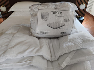 Topper Cassettone 600g/m2 h 6cm - Cortesie Senesi Topper Cassettone 600g/m2 h 6cm - Cortesie Senesi
