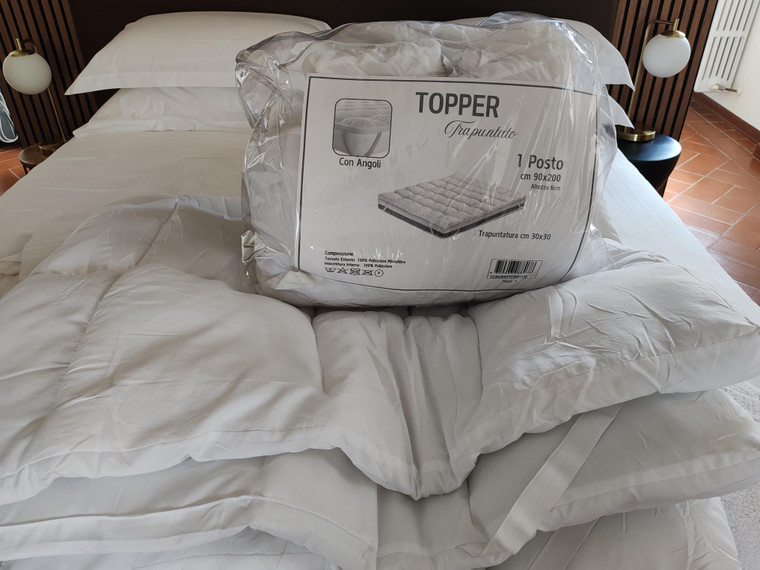 Topper Cassettone 600g/m2  h 6cm - Cortesie Senesi