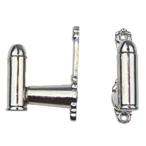 Denix Bullet Hanger For Guns And Swords -  Silver Bullet design Main Image