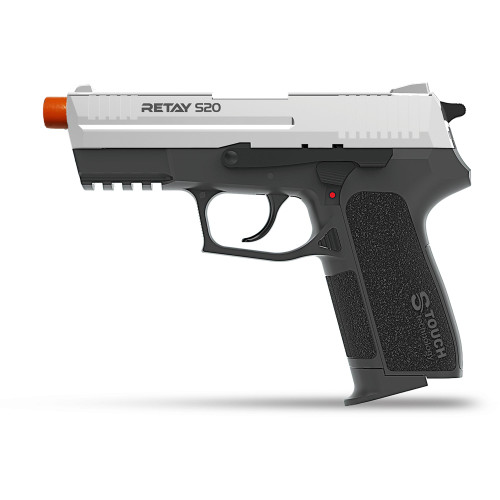 Retay S20 Blank Pistol 9MM PAK Chrome Main Image