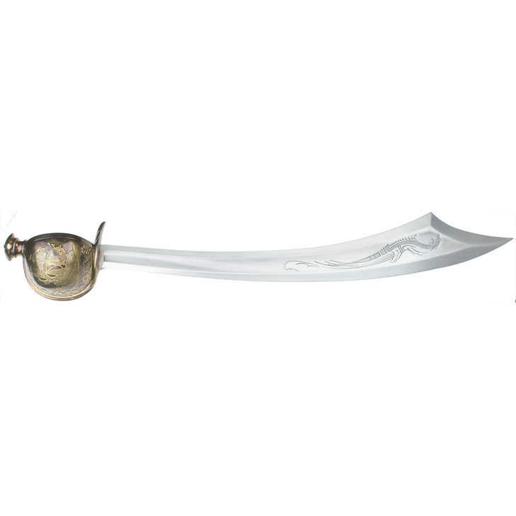 Hayreddin Barbarossa "Redbeard" Cup Guard Pirate Scimitar Main Image