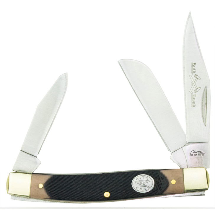 Rite Edge Three Blade Stockman Folding Knife Main Image