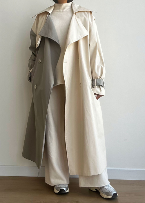 Khaki Versatile Trench Coat