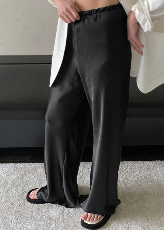 DEEDA PANT IN SILK WOOL – Adam Lippes