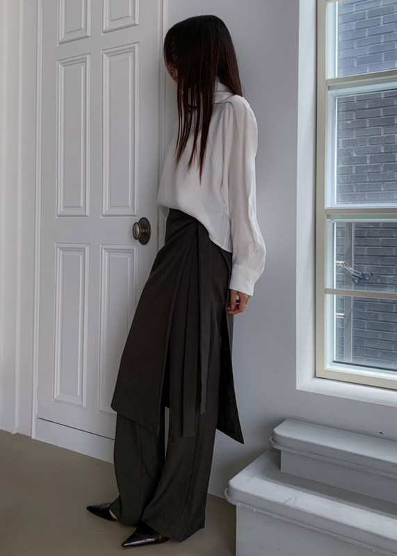 Gray clearance skirt pants