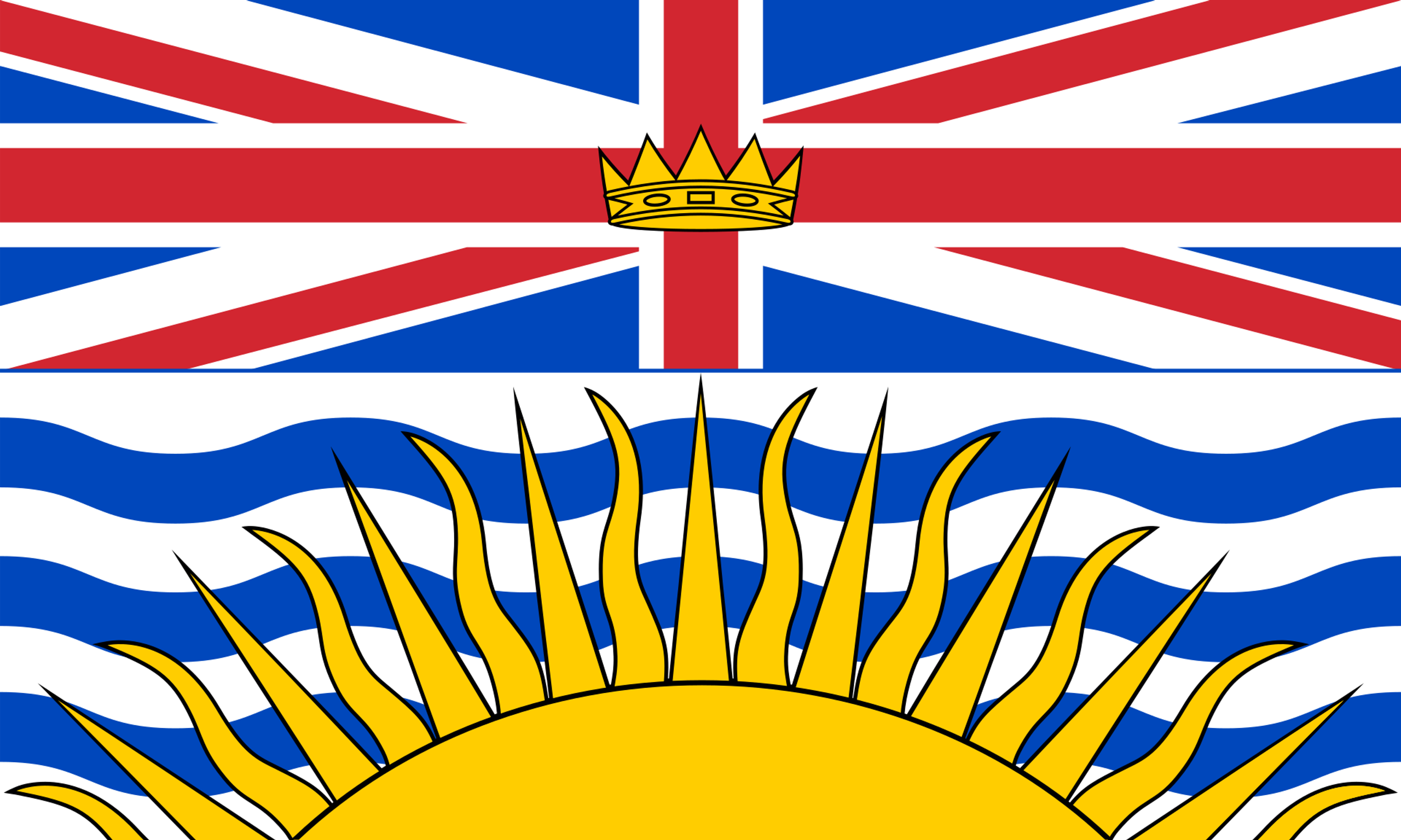 British Columbia Flag   BC  96863.1590551991 