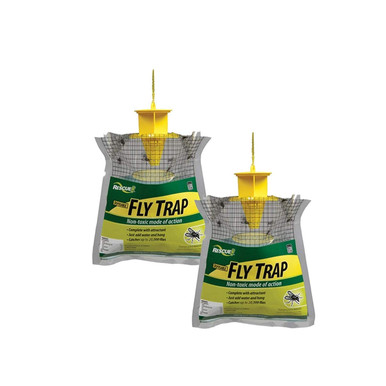 Rescue! Outdoor Disposable Hanging Fly Trap, 1 Trap