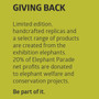 Elephant Parade Giving Back