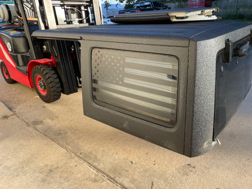 Used Factory Original Jeep Wrangler JKU 4-Door Hard Top Professionally Bedlined