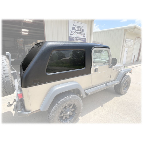 TST Hardtops 1-Piece Fastback Hardtop for Jeep Wrangler Unlimited LJ (2004-2006)