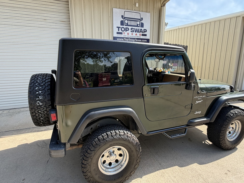 TST Hardtops 1-Piece Sentry Hardtop for Jeep Wrangler TJ (1997-2006)
