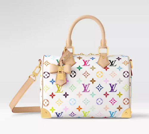 NEW Louis Vuitton x Takashi Murakami Speedy Bandoulière 25 M13085 100% Authentic NEW Louis Vuitton x Takashi Murakami Speedy Bandoulière 25 M13085 100% Authentic