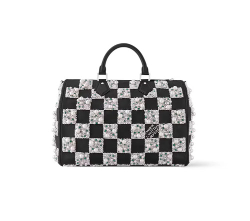 NIB Louis Vuitton Speedy P9 Bandoulière 40 Black Tie M24516 100% Authentic NIB Louis Vuitton Speedy P9 Bandoulière 40 Black Tie M24516 100% Authentic