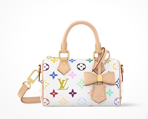NEW Louis Vuitton x Takashi Murakami Nano Speedy M13391 100% Authentic