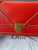 DIOR Diorama Chain Shoulder bag Red Leather 1032705