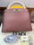 FENDI Peekaboo Medium Leather 2WAY TopHandle/Shoulder Bag Pink  1033103