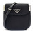 PRADA Margit Leather Shouder Bag Black  1031703