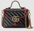 GUCCI Diagonal Matelasse GG MARMONT MINI TOP HANDLE BAG 2WAY 1031807