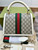 GUCCI Small Queen Margaret Top Handle Bag White 2WAY 1032907