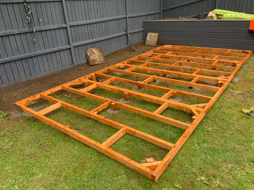 TIMBER FRAME BASES K&D Bespoke Sheds Limited