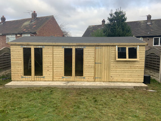 22x10 partition at 14ft, 8ft shed-store 1x double opening window