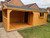 20x10 apex summerhouse/hot tub Combination partition double long window doors x1 double opening window