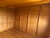 12x10 pent single door 3 windows 13mm t&g cladding including roof, 3x2 framework 1” thick floor planking sitting in 3x2 floor bearers