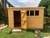 10x8 pent single door 2ft6"  3  none opening windows