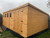 24x12 pent 4ft6" double doors 4 none opening windows