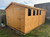16x10 apex double doors x4 single windows & single door