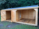 20x10 apex shed store/ hot-tub area 10/10 split double doors 
