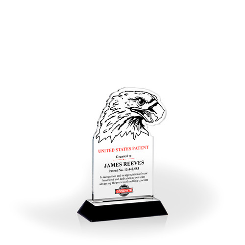 Eagle Head Acrylic Award