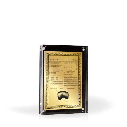 Momento Gold Front Page Acrylic Award Momento Gold Front Page Acrylic Award
