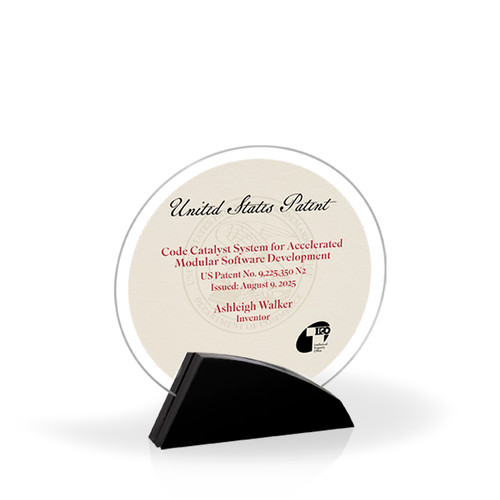 Lauren Circle Acrylic Award