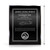 Moderno Black Acrylic Patent Plaque - with Height