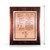 Merit Copper and Silver Walnut Finish Patent Plaque - Height